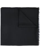 Fendi - Ff Logo Scarf - Women - Silk/wool - One Size, Black, Silk/wool