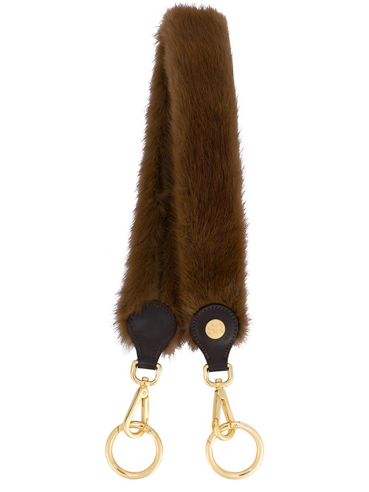 Simonetta Ravizza Furrissima Shoulder Strap - Brown