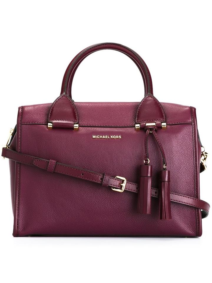 Michael Michael Kors Large 'geneva' Tote, Women's, Pink/purple