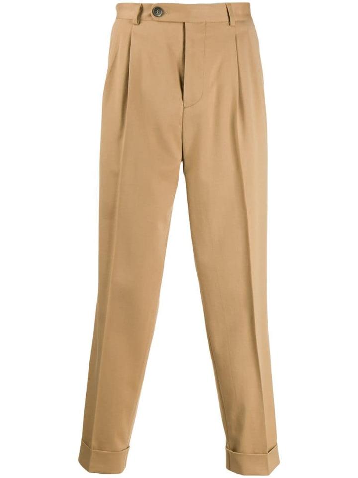Brunello Cucinelli Pleated Trousers - Neutrals