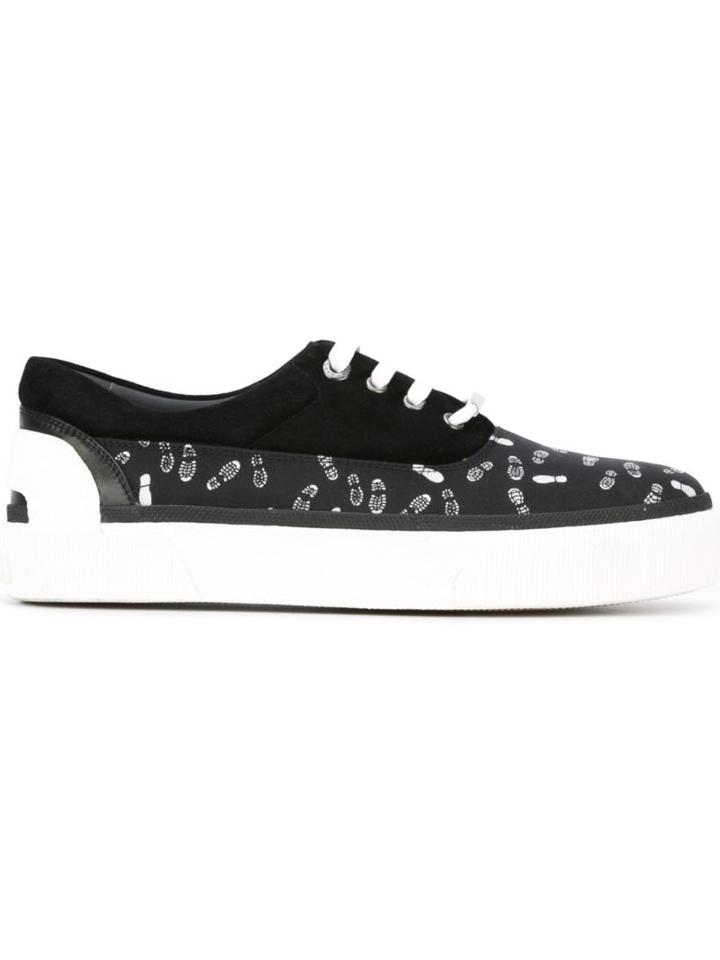 Lanvin Footprint Sneakers