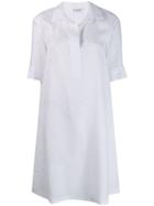 Loro Piana Loose-fit Shirt Dress - White