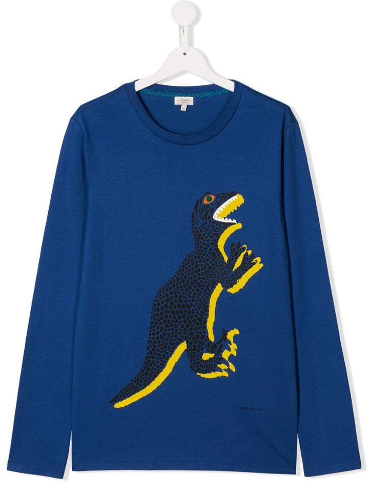 Paul Smith Junior Dinosaur Jumper - Blue