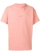 Acne Studios Logo Print T-shirt - Pink