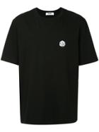 Msgm Dice Embroidered T-shirt - Black