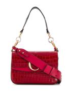 Chloé Small C Double Carry Bag - Red