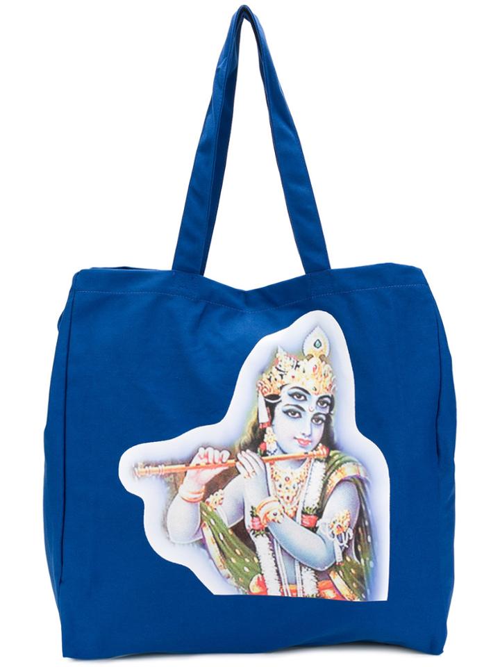 P.a.m. Indian Goddess Tote - Blue