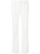 Chloé Exposed Stitch Trousers - White
