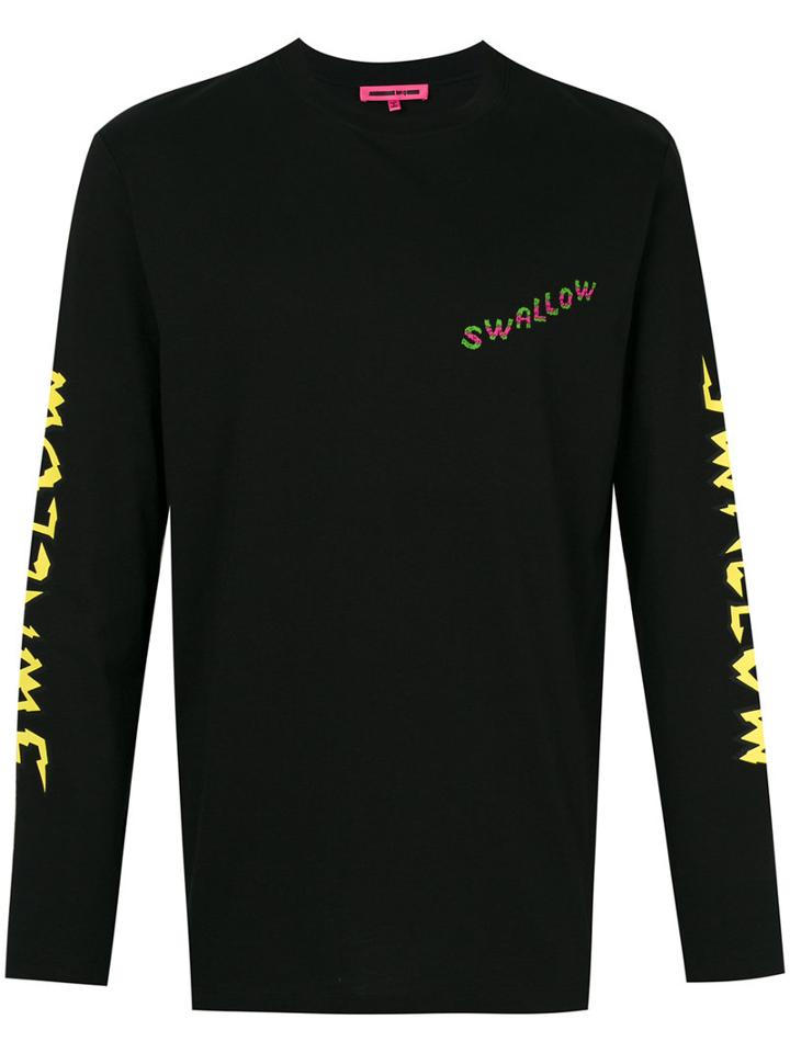 Mcq Alexander Mcqueen - Swallow Print T-shirt - Men - Cotton - M, Black, Cotton