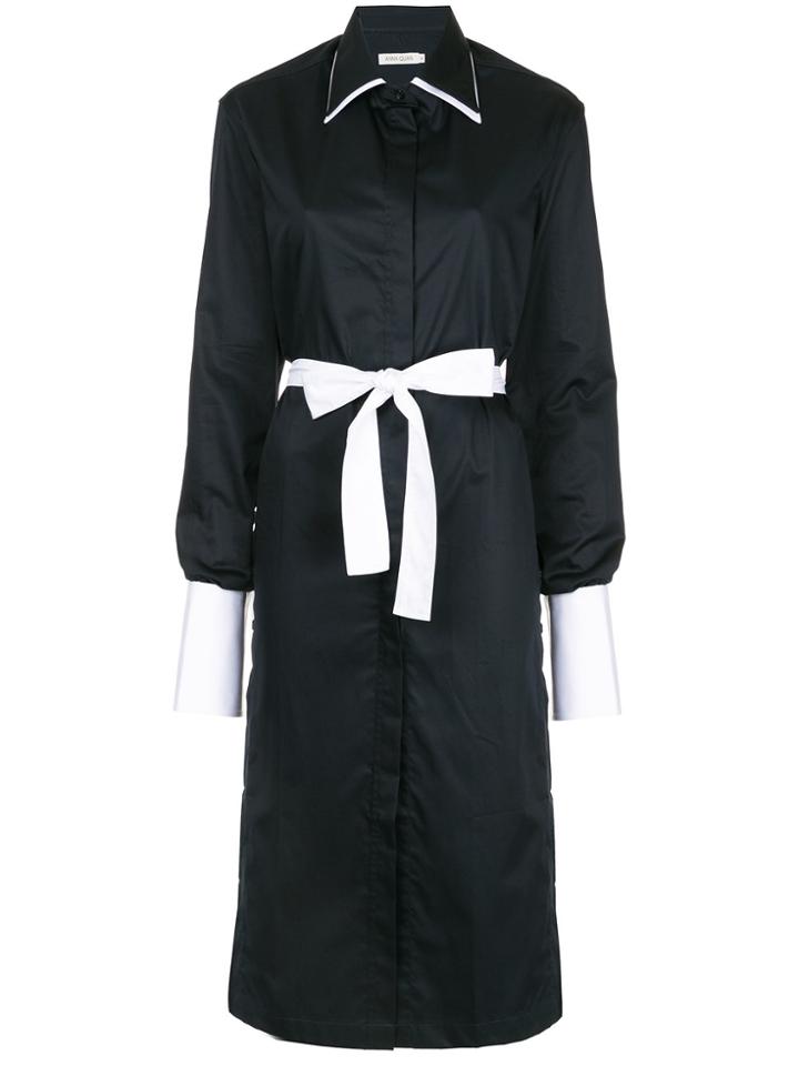 Anna Quan Cecily Shirt Dress - Blue