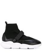 Suecomma Bonnie Logo Lined Hi-top Sneakers - Black
