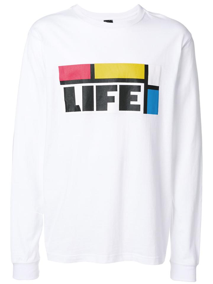 P.a.m. Colour-block Sweatshirt - White