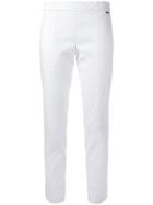 Tory Burch Slim-fit Cropped Tailored Trousers - White