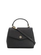 Tory Burch Robinson Small Satchel - Black