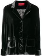 F.r.s For Restless Sleepers Bug Embroidered Pyjama Jacket - Black