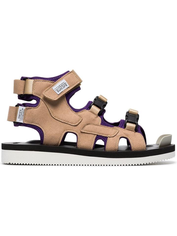 Suicoke Boak-v Buckled Sandals - Neutrals