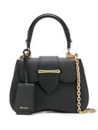 Prada Small Sidonie Shoulder Bag - Black
