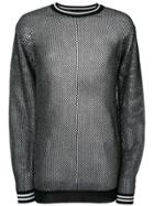 Diesel Black Gold Honeycomb-knit Sweater