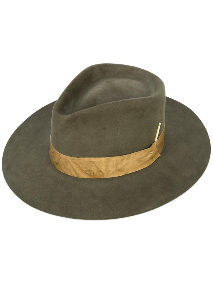Nick Fouquet Western Hat - Green