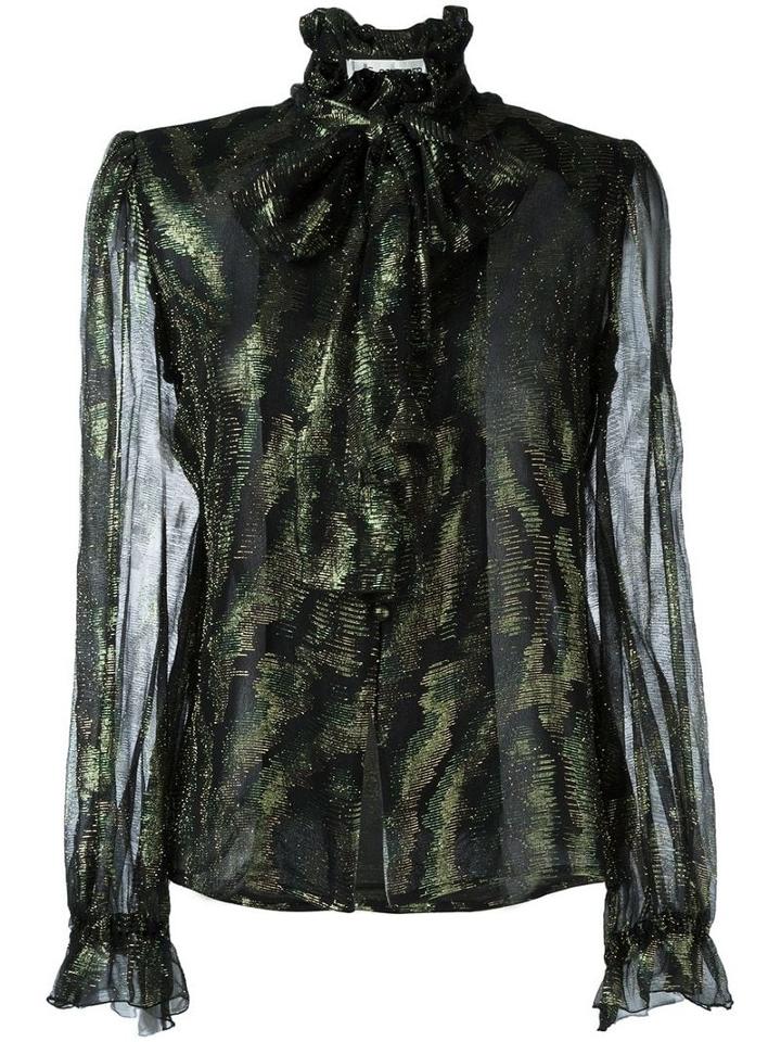 Jean Louis Scherrer Pre-owned Pussybow Blouse - Black