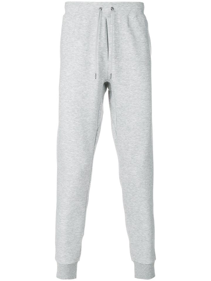 Polo Ralph Lauren - Logo Embroidered Track Pants - Men - Cotton/polyester - S, Grey, Cotton/polyester