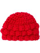 P.a.r.o.s.h. Knitted Beanie Hat - Red