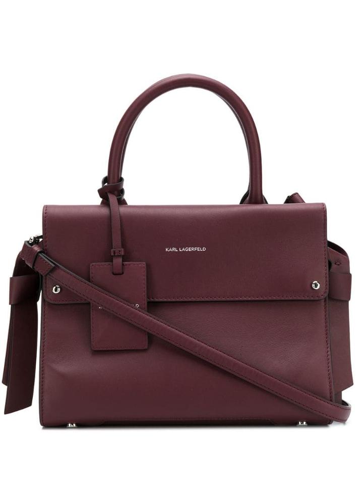 Karl Lagerfeld K/ikon Mini Top Handle Bag - Red