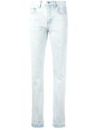 Msgm Bootcut Jeans, Women's, Size: 42, Blue, Cotton/polyester
