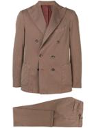 Dell'oglio Double Buttoned Two-piece Suit - Neutrals