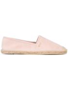 Ralph Lauren Logo Plaque Espadrilles - Pink & Purple