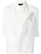 Joseph Asymmetric Front Shirt - White
