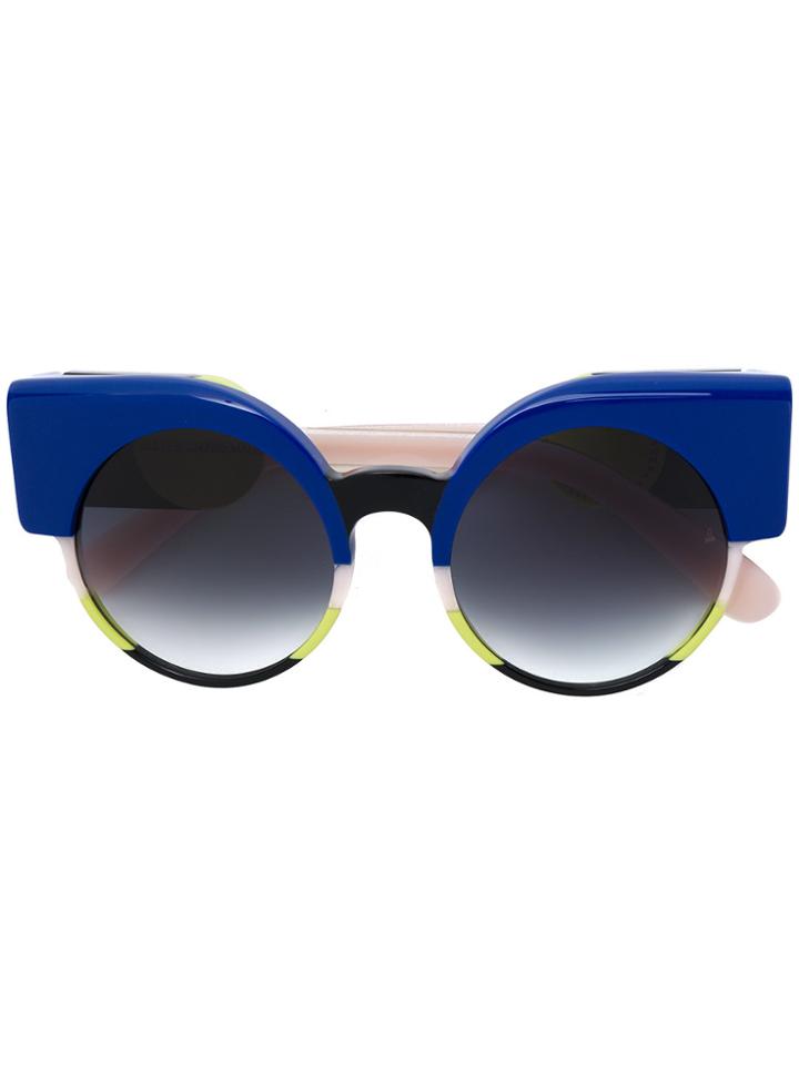 Jacques Marie Mage Thelma Sunglasses - Blue