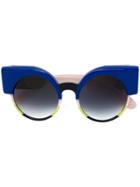 Jacques Marie Mage Thelma Sunglasses - Blue