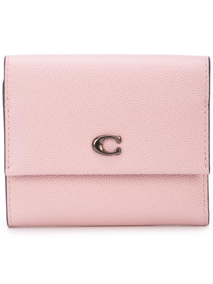 Coach Small Flap Wallet - Pink