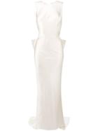 Parlor Sleeveless Shift Maxi Dress - White