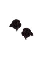 Olgafacesrok 'winter Garden' Small Rose Earrings