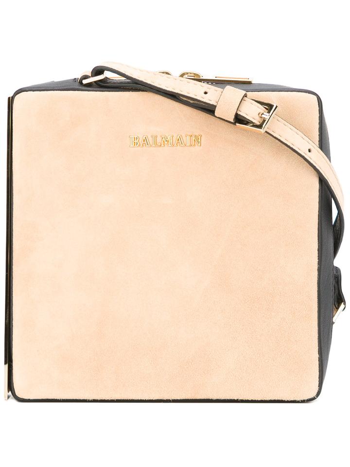 Balmain 'pablito' Bag, Women's, Nude/neutrals, Goat Skin