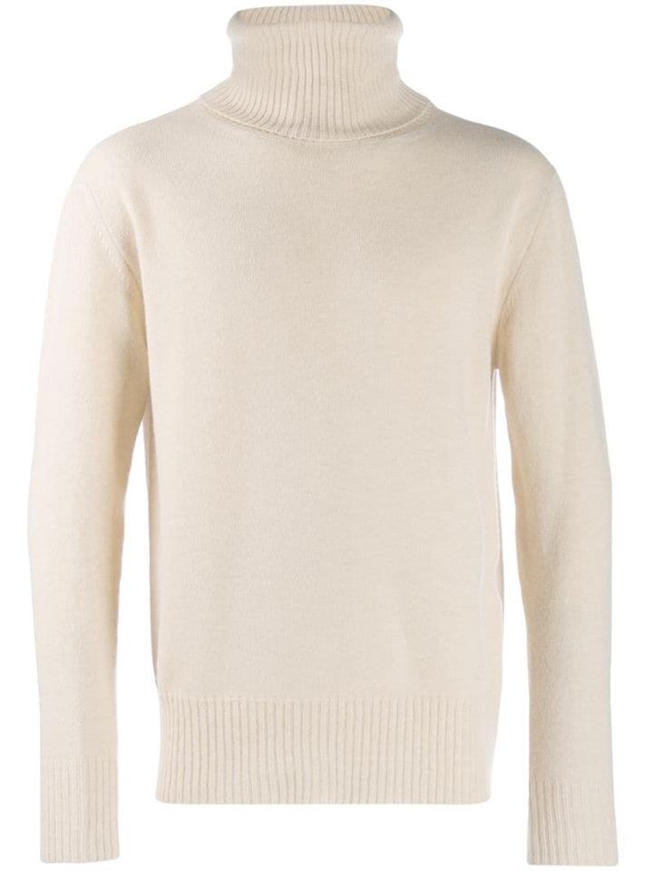Laneus Roll Neck Jumper - Neutrals