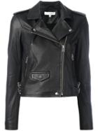 Iro Ashville Jacket, Women's, Size: 40, Black, Lamb Skin/rayon/polyester