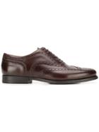 Santoni Leather Brogues - Brown