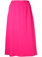 Cityshop Side Slit Skirt, Women's, Size: 36, Pink/purple, Polyester
