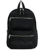 Tommy Hilfiger Large Nylon Backpack - Black