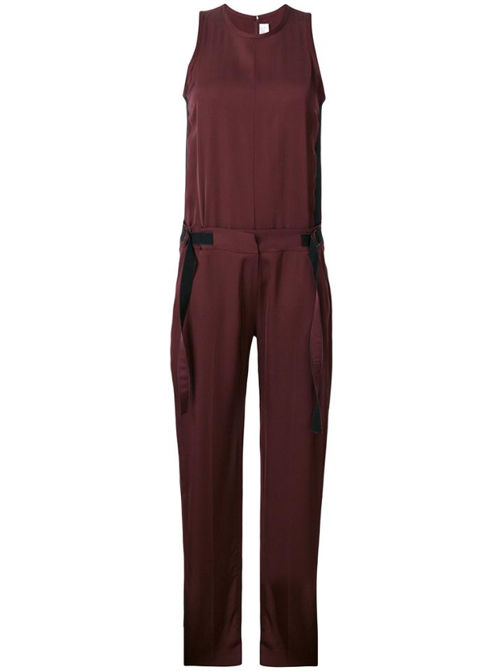 Victoria Victoria Beckham Tied Jumpsuit - Red