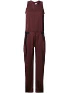 Victoria Victoria Beckham Tied Jumpsuit - Red