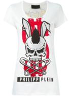 Philipp Plein Evil Bunny T-shirt, Women's, Size: L, White, Cotton