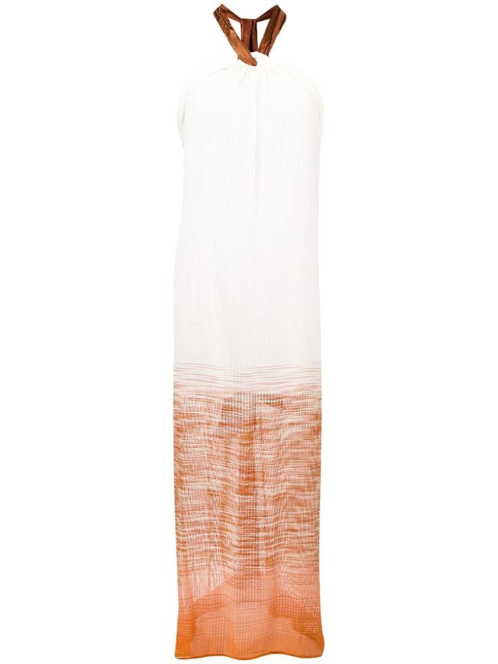 Missoni Mesh Halter Neck Dress - White
