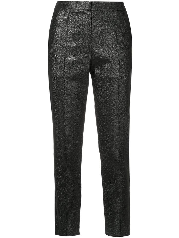 Ginger & Smart Ambient Cropped Trouser - Metallic
