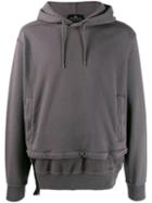 Stone Island Shadow Project Layered Hoodie - Grey