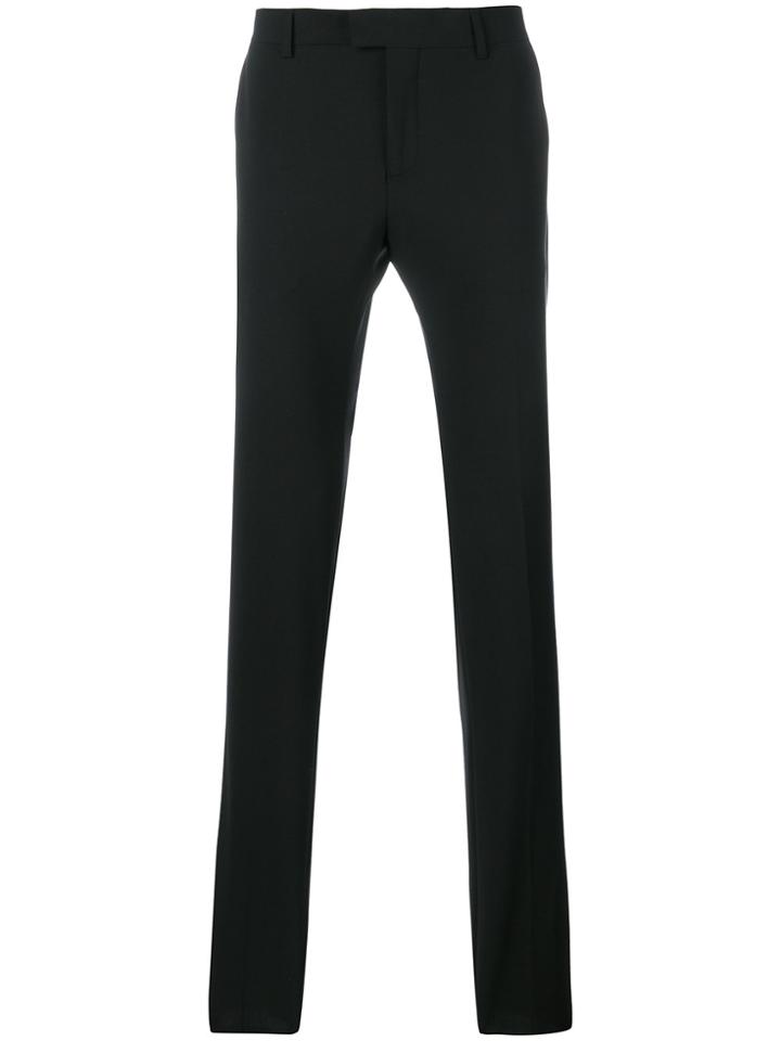 Damir Doma Straight Leg Side Buckle Detail Trousers - Green