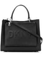 Dkny Structured Tote Bag - Black